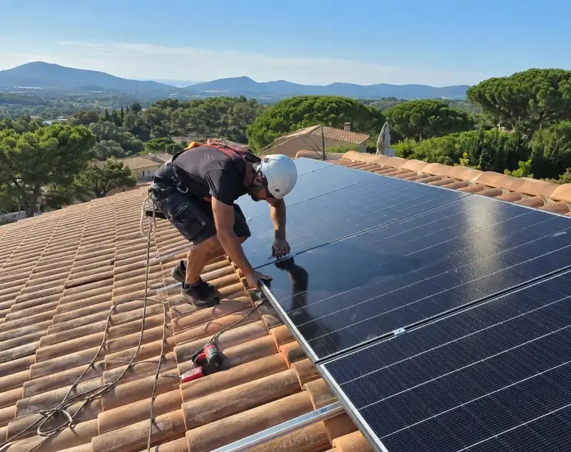 Installateur panneaux solaires Plobsheim — pose photovoltaïque sur toiture